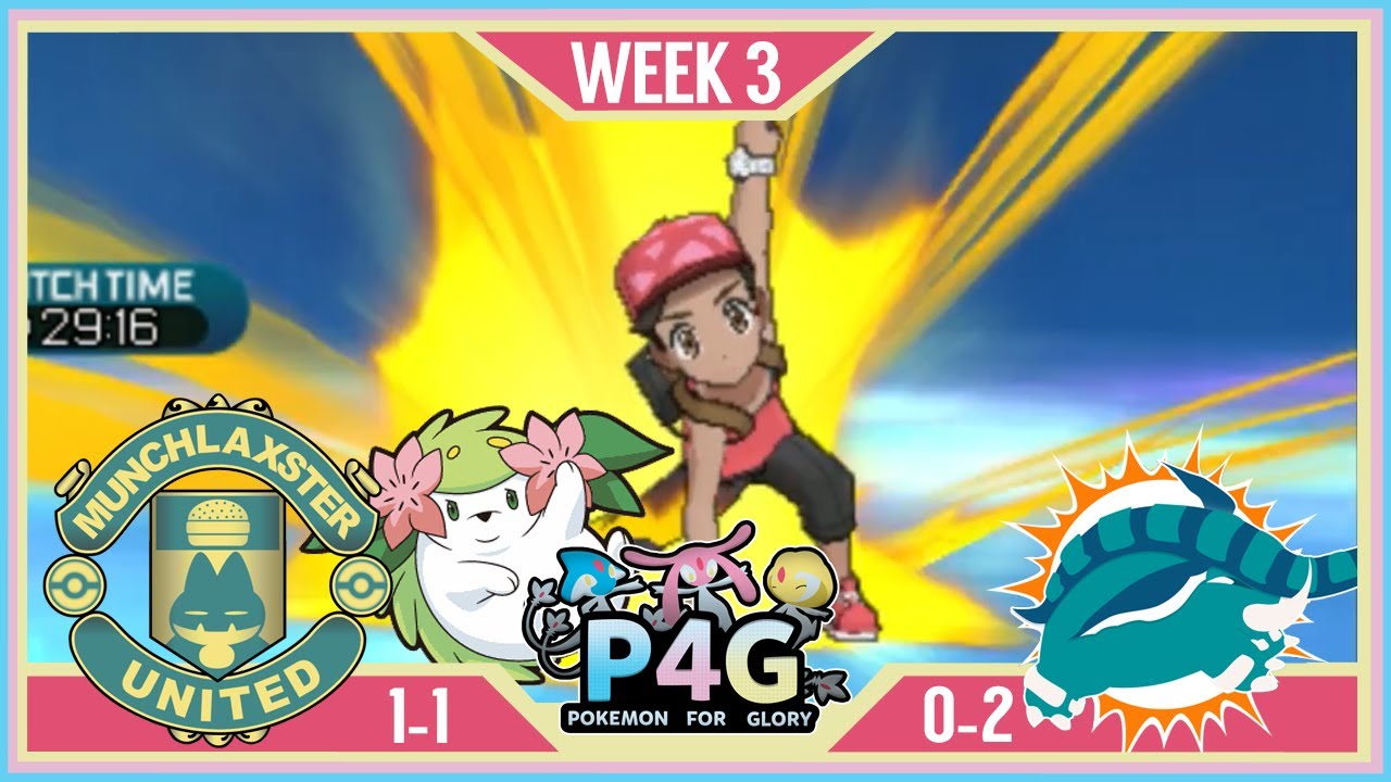 FIRST LIVE BATTLE! |P4G S2W3| BATTLE | MUNCHLAXSTER UNITED VS. MIAMI DONPHANS(KYLEAYE)