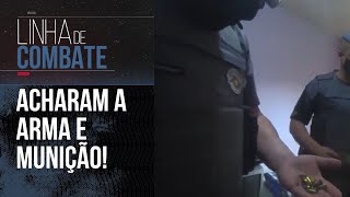 O FORAGIDO ESCONDIA UMA ARMA | LINHA DE COMBATE