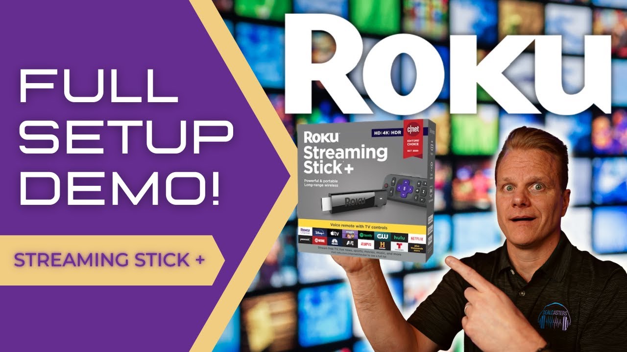 Roku Streaming Stick+ : Full Setup Demo!