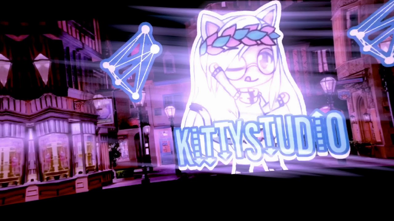 ✨intro for kittystudio✨ (theme blue/bts i think)