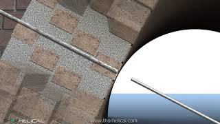Grout Ties for Pinning Masonry
