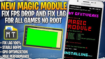Magic Module No Root | Overclock Performance and Fix Lag All Games