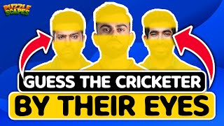 Guess the Indian cricketers by their eyes quiz | Cricket quiz | @puzzlescapes screenshot 4