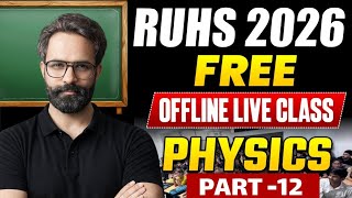 RUHS BSC NURSING ONLINE CLASSES | RUHS OFFLINE COACHING JAIPUR | LIVE CLASSES FOR RUHS CUET 2026