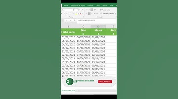 Sumar días meses o años. Tips Excel #shorts