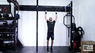 2 Beat Swings + 1 Half Range Kipping Pull Up