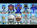 ALL SPRUNKI SONIC WHITE FAMILY VS ALL SONIC MECHATITAN FAMILY ? IN GARRYSMOD!,...