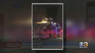 3-Alarm Fire Rips Through Apartment Complex In Blackwood