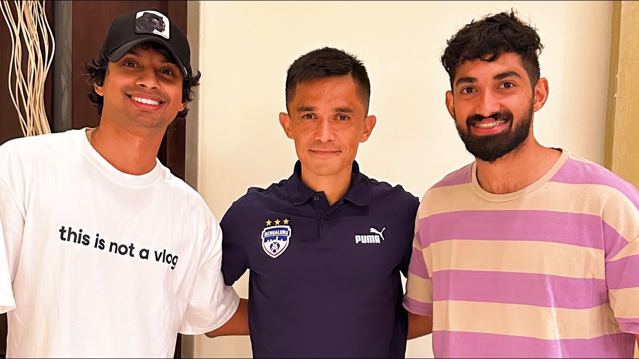 CONVINCING SUNIL CHHETRI TO JOIN KERALA BLASTERS!!! YouTube