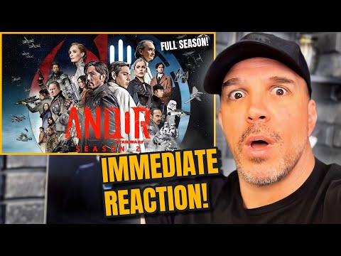 ANDOR SEASON 2 FULL SEASON IMMEDIATE REACTION/REVIEW!