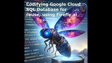Codifying Google Cloud SQL Database for reuse using Firefly