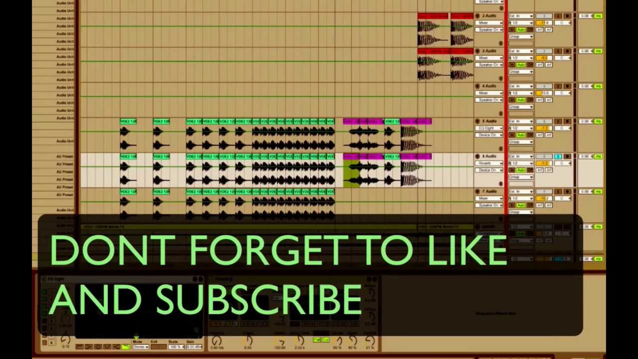 BIG ROOM SNARE FILL REVERB HIT IN ABLETON LIVE