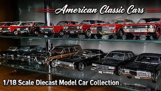 1/18 Scale American Classics Diecast Model Car Collection