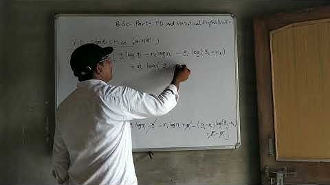 Fermi Dirac statistics part 2