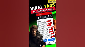 How To add Tags To Your YouTube Videos | Tags Kaise Lagaye #shorts #tags #tech