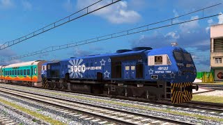 MSTS IN ANDROID | TKD WDP4D 40122 CELEBERATION LOCO IN ANDROID MOBILE | FREE DOWNLOAD IN MOBILE screenshot 5