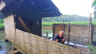 Seenak Ini Menikmati Hidup Sebatang Kara Di Rumah Sisi Sawah Cimaung Ciamis Village In West Java