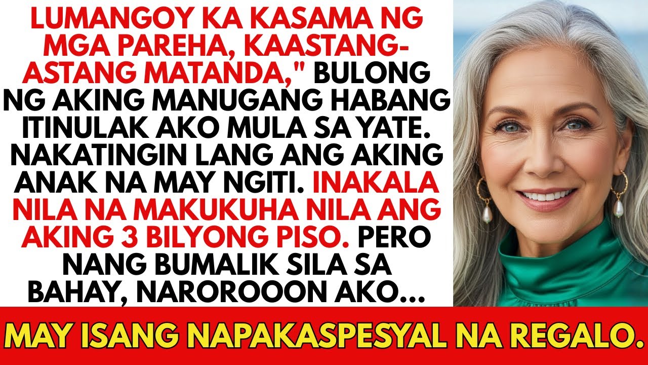 Tinulak ako ng manugang sa yate para sa ₱3 Bilyon. Pag-uwi nila, nandoon ako…