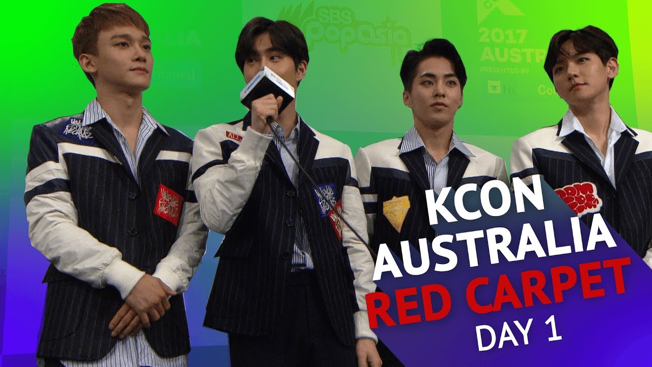 KCON 2017 AUSTRALIA RED CARPET From Day 1