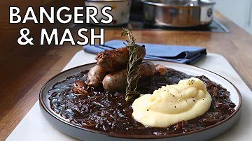 Bangers and Mash by Great British Chef Marcus Wareing | Dom Bill