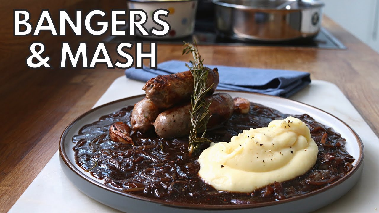 Bangers and Mash by Great British Chef Marcus Wareing Dom Bill YouTube