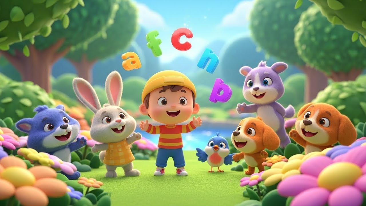 Magic Garden Animals Song for Kids | Animal Song, Nursery Rhymes, Baby Songs & Kids Music 🌸🐰