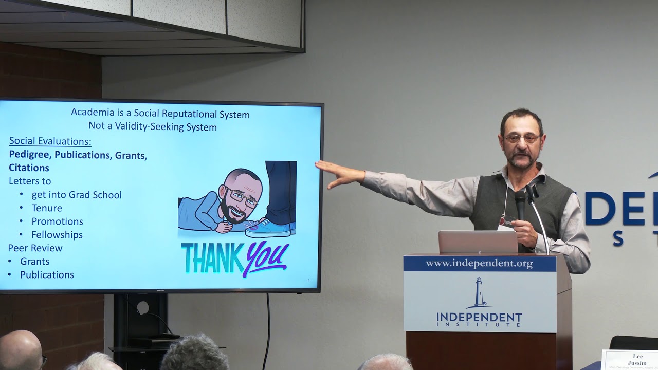 Lee Jussim: Intellectual Diversity Limits Groupthink in Scientific  Psychology - YouTube