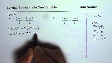 Solve and Check Single Variable Equations with Fractions - EDEXCEL - GCSE - SAT