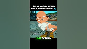 Special Dialogue Between Master Roshi And Yamcha 🥶 #crashout #yamcha #sparkingzero #dragonballz