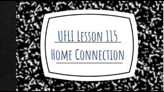 UFLI Foundations Lesson 115 Home Connection