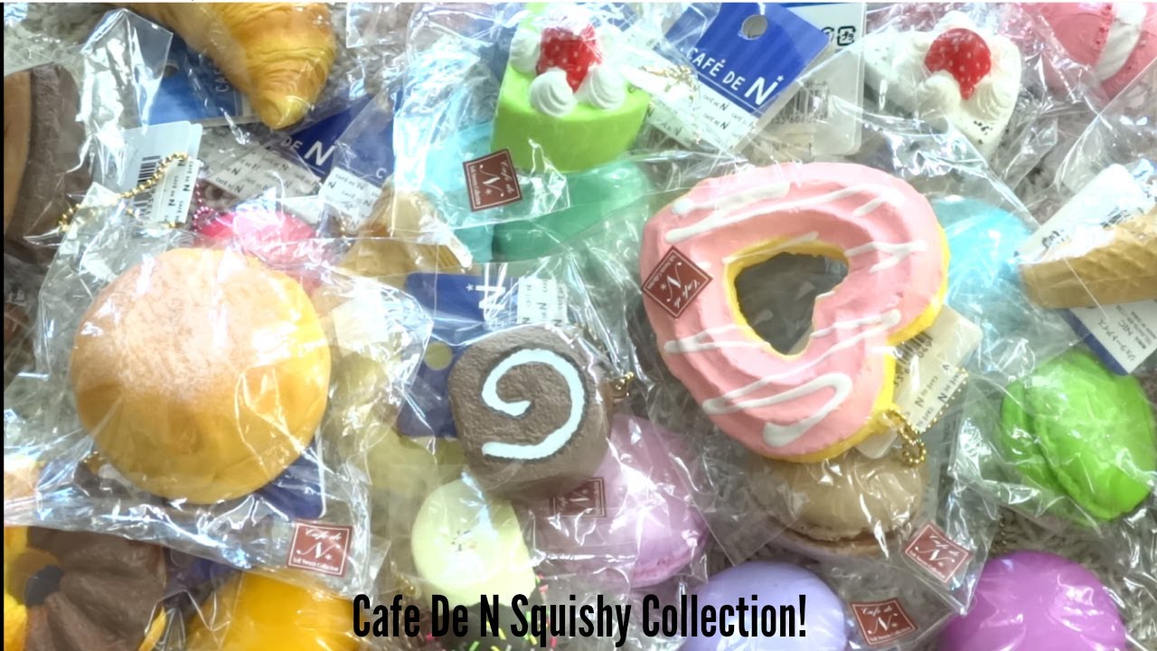 UPDATED CAFE DE N SQUISHY COLLECTION! - YouTube