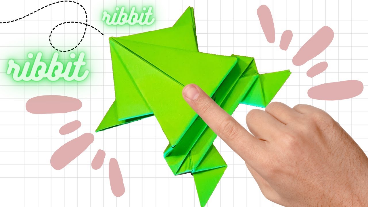 Crafting an Adorable Paper Frog | Sumy Crafts