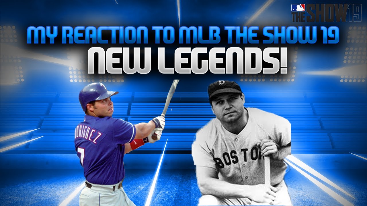 Reacting To The New Legends Revealed In MLB The Show 19!