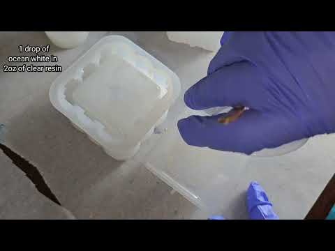 Resin jar step by step using LET'S RESIN 34oz epoxy kit
