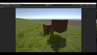 Unity custom grass shader v.0.3