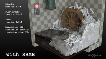 FLIP Fluids meets RSMB【Blender】