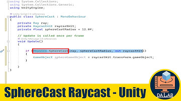 SphereCast Raycast in Unity