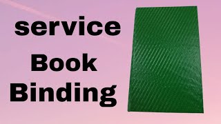 Service Book Binding |Book Binding works | Sheeda Md