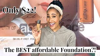 A $22 GEM! The About Face The Performer Foundation Review | 12+ Hour Wear Test | Shade MD1 Olive