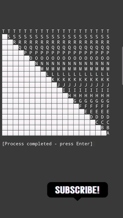 How to make amazingππ pattern coding || #c #coding #pattern #design # ...