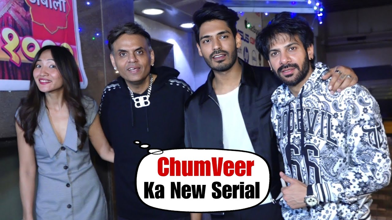 ChumVeer New Serial | Karanveer Mehra, Digvijay Singh Rathee,Chum Darang At Sandeep Sikand's Party