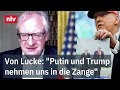 Von Lucke: &quot;Putin und Trump nehmen uns in die Zange&quot; - Lage Europas ist &quot;dramatisch&quot;