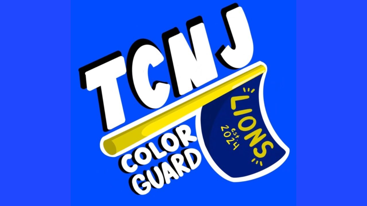 TCNJ Color Guard Paint It Black