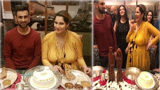 Pregnant Sania Mirza Looks Stunning With Shoaib Malik At Her Grand Baby Shower -Video