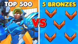 Un TOP 500 PHARAH vs 5 BRONZES qui gagne ? (ft. Nexo)