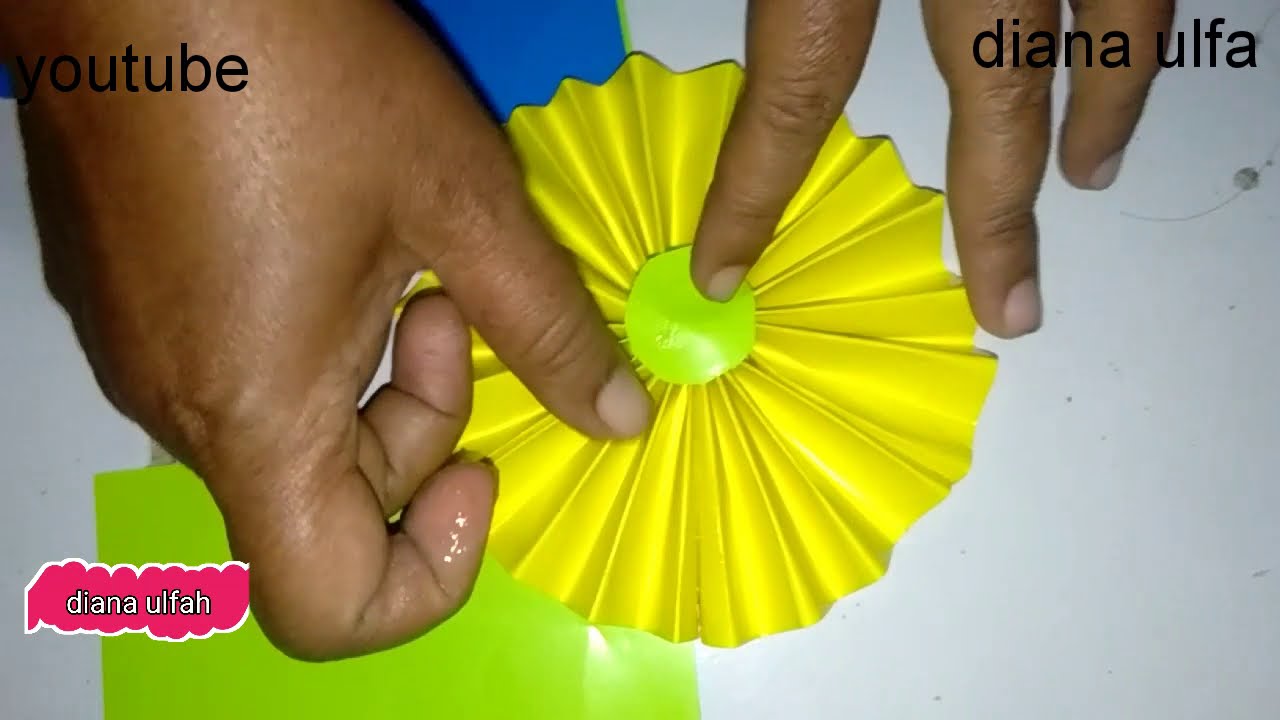  Bunga  matahari  dari origami  YouTube