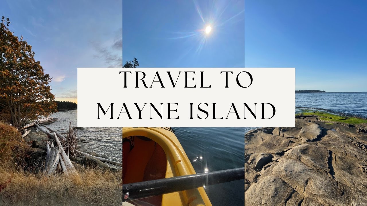 Travelling To Mayne Island....a place where time slows down and disappears.