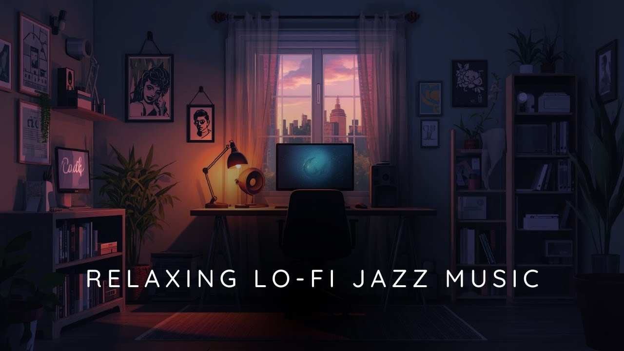 Smooth Lofi Jazz for Coding & Focus ☕ Relaxing Study Music