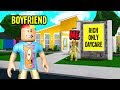 I Opened A RICH ONLY Daycare And TRAPPED My Boyfriend! Roblox Bloxburg