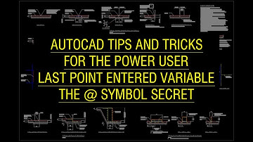 AutoCAD tips for power users - Last point entered variable